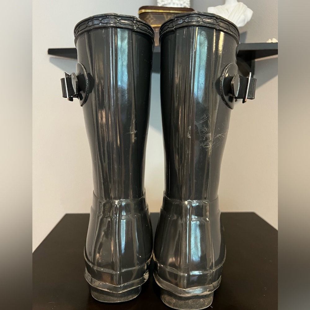Hunter Original Short Gloss Rain Boots - Picture 7 of 16